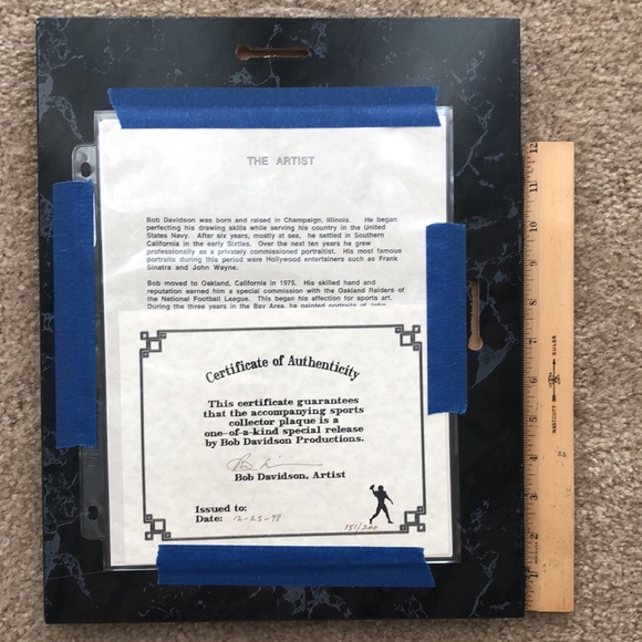 Joe Montana San Francisco 49ers Plaque - Picture 6 of 8